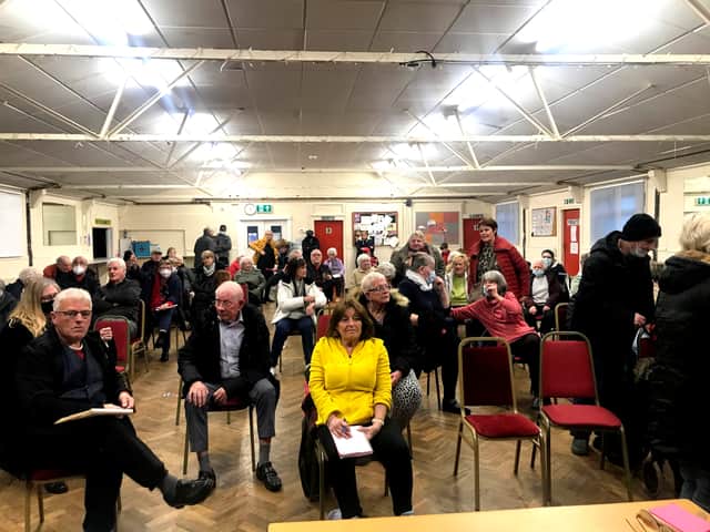 The emotive public meeting was held at Ashton Vale Community Centre.