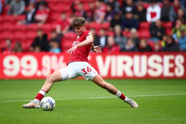 ‘The Guernsey Grealish’ is one of the stories of what has been a frustrating season. (Photo by Marc Atkins/Getty Images)