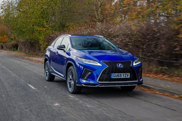 Lexus was the best performing brand at MOT time