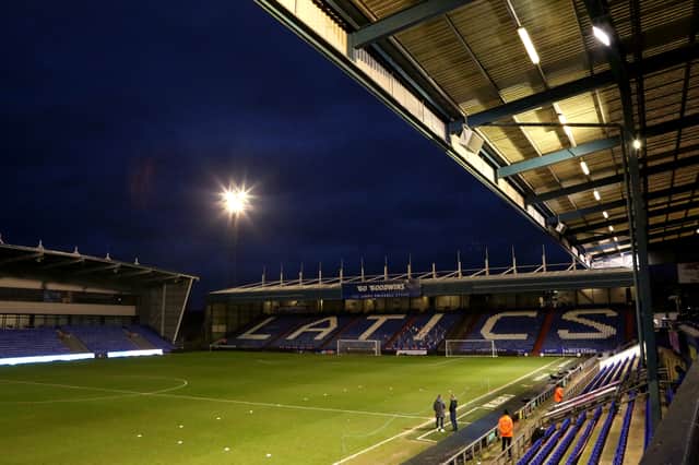 Oldham Athletic ended their run without a home win by beating Bristol Rovers. (Photo by Charlotte Tattersall/Getty Images)