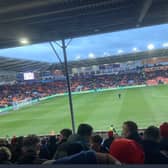 Hundreds of Bristol City supporters made the long trip up to Blackpool - but the game ended in disappointment