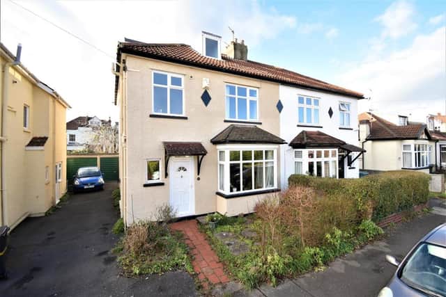 This four bedroomed house up for sale in Westbury Park is on the market for £725,000.