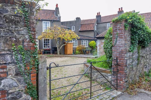 A two-bedroom cottage in Redland is on the market for £475,000.