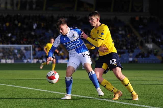<p>Sion Spence has not played as much football this season for Bristol Rovers. (Photo by Alex Burstow/Getty Images)</p>