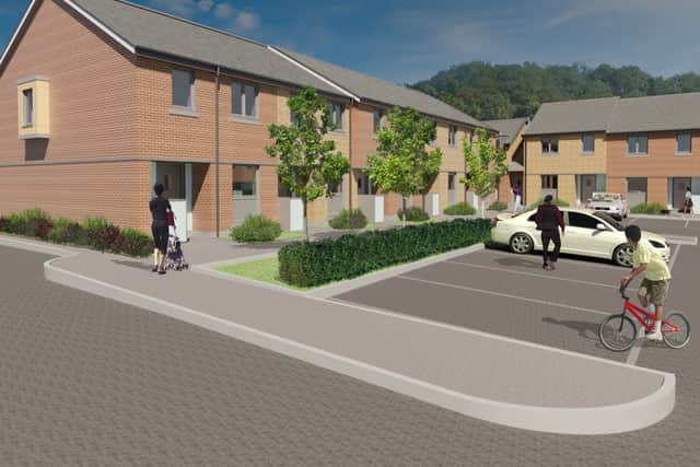 An artist’s impression of the new development.