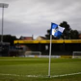 Bristol Rovers’ play-off push continued to stall as they were held by Mansfield Town. (Photo by Harry Trump/Getty Images)
