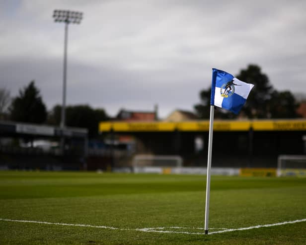Bristol Rovers’ play-off push continued to stall as they were held by Mansfield Town. (Photo by Harry Trump/Getty Images)