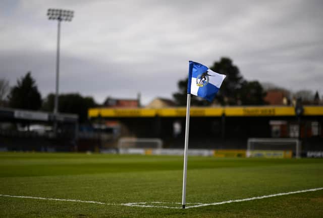 <p>Bristol Rovers’ play-off push continued to stall as they were held by Mansfield Town. (Photo by Harry Trump/Getty Images)</p>