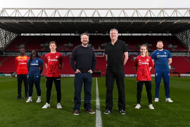 Huboo are pictured as Principal Partner across all of Bristol Sport’s clubs for the 2022/23 seasons.