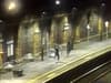 Dramatic CCTV footage shows knifeman caught by police on Clifton Down railway station platform
