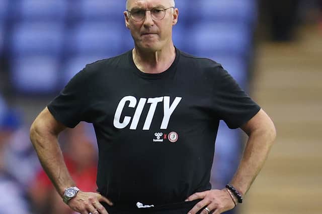 Nigel Pearson believes his side are performing to his expectations. (Photo by Catherine Ivill/Getty Images)