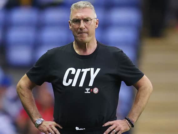 Nigel Pearson believes his side are performing to his expectations. (Photo by Catherine Ivill/Getty Images)