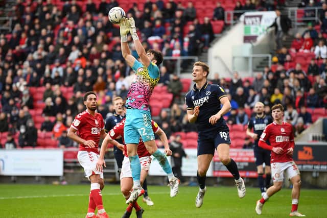 Max O’Leary isn’t available for Bristol City for the match against Middlesbrough. (Photo by Alex Davidson/Getty Images)
