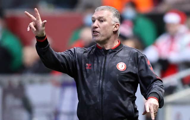 Nigel Pearson spoke about a varying number of topics ahead of the visit of Middlesbrough. (Photo by Marc Atkins/Getty Images)