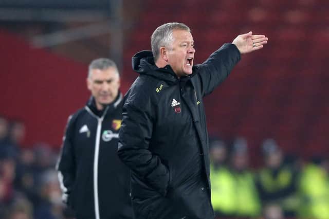 Chris Wilder was full of praise for Nigel Pearson, who is enduring a difficult period at Bristol City. (Photo by Nigel Roddis/Getty Images)