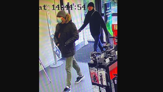 Police are already trying to identify these two men in connection with the Montpelier theft.