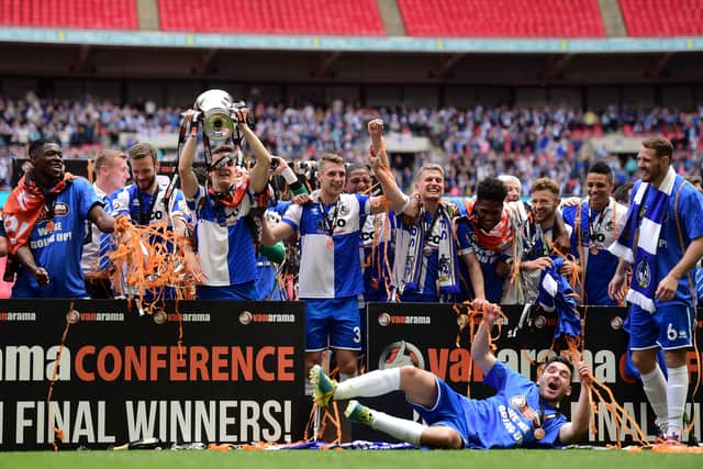 A few players from Bristol Rovers’ play-off winning team are included. (Photo by Jamie McDonald/Getty Images)