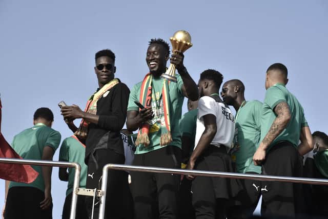 Famara Diedhiou won the Africa Cup of Nations after leaving Bristol City. 