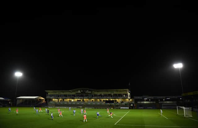 Bristol Rovers continue to get through a busy period with the visit of Barrow. (Photo by Harry Trump/Getty Images)
