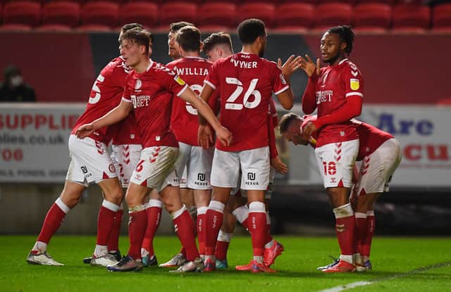 Scouts have been watching over Bristol City’s brightest young talents, including Antoine Semenyo. (Photo by Harry Trump/Getty Images)