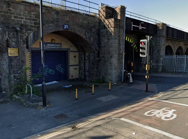<p>The location near Temple Meads, in Oxford Street, where Deliveroo want to open a warehouse</p>