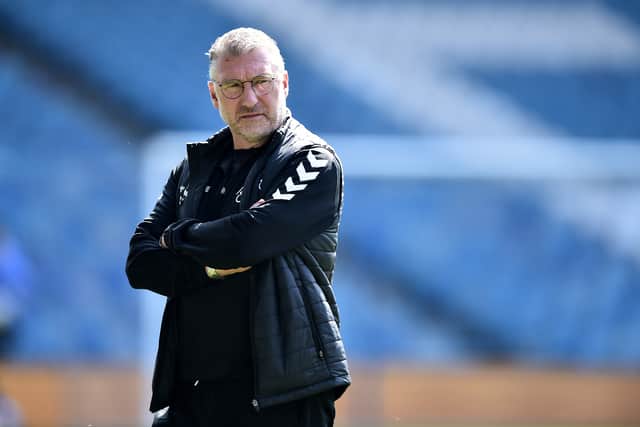 Nigel Pearson pictured as manager of Bristol City. (Photo by Nathan Stirk/Getty Images)
