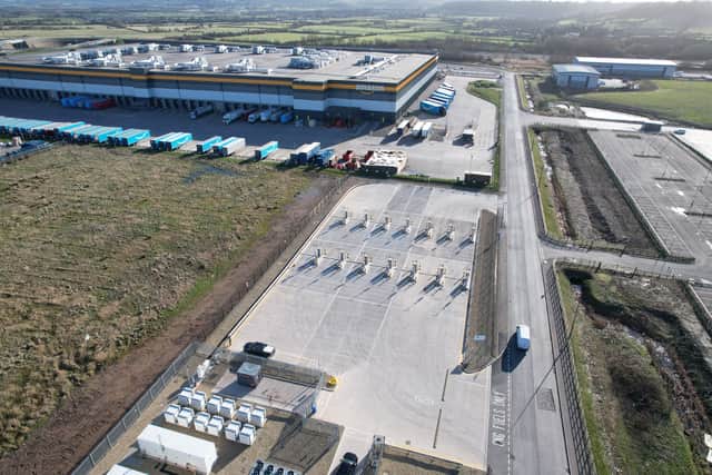 The new station, which opened on Thursday, March 3,  is capable of refuelling 80 HGVs an hour from 14 high-speed dispensers and is closely situatd to Royal Mail, Warburtons and the Amazon warehouse.