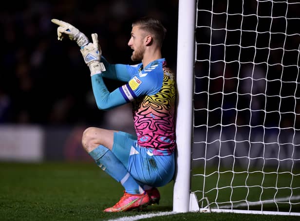 <p>Daniel Bentley will hope for a better Bristol City performance than the one against Birmingham in November.  (Photo by Nathan Stirk/Getty Images)</p>