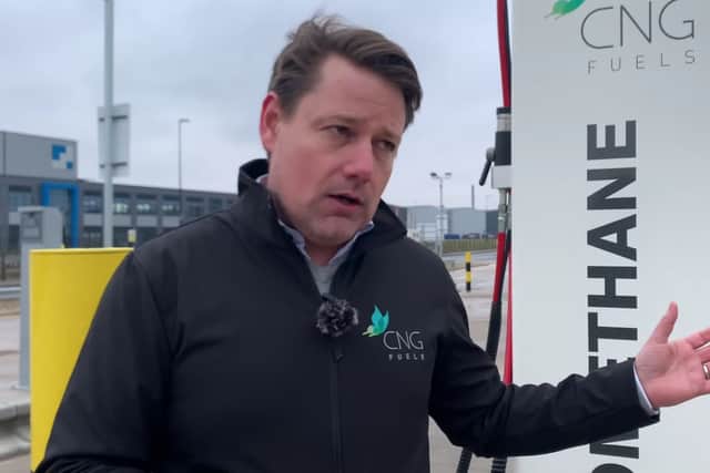 CNG Fuels CEO Philip Field said that Avonmouth was a key location for businesses wanting to make low carbon deliveries across the south west.