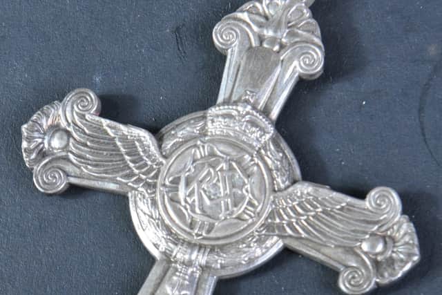 The Distinguished Flying Cross was given to officers for 'an act or acts of valour, courage or devotion to duty whilst flying in active operations against the enemy’