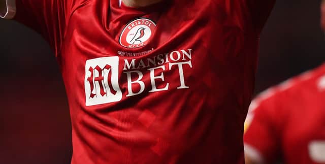 Bristol City will continue to wear MansionBet for the last ten games before changing over to Huboo next season. (Photo by Harry Trump/Getty Images)