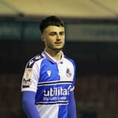 Aaron Collins was the man-of-the-match against Fleetwood. 