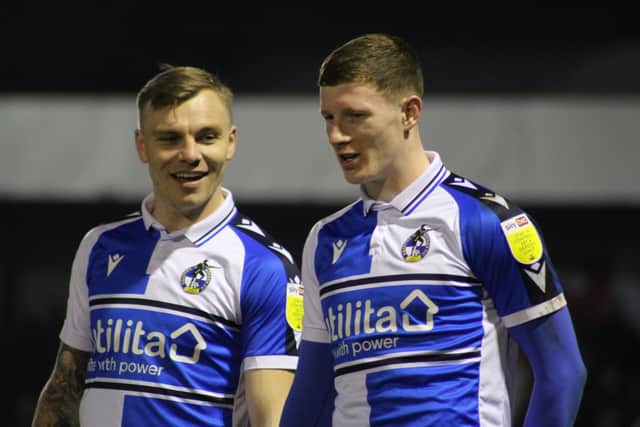 Both Elliot and Harry Anderson have performed well in recent weeks for Bristol Rovers. 