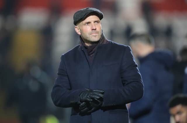 Paul Tisdale finds himself without a job after another short stint in League Two. (Photo by Pete Norton/Getty Images)