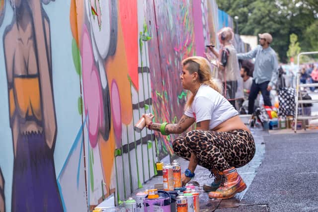 Upfest is back this year - but it needs help with money needed to pay for artistic materials