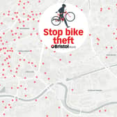 Street-level figures for 2021 show where bike thefts took place in Bristol
