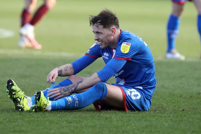 Jamie Devitt won’t play a part in the remainder of Carlisle United’s season. (Photo by Pete Norton/Getty Images)