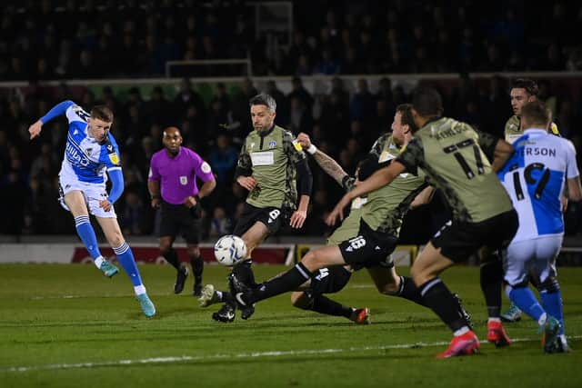 Elliot Anderson put in another solid performance for Bristol Rovers. (Image: Dan Mullan/Getty Images) 