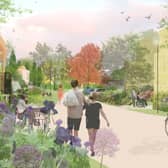 An artist’s impression of what Bristol Zoo Gardens could look like if the Bristol Zoological Society’s plans to open it to the public go ahead.