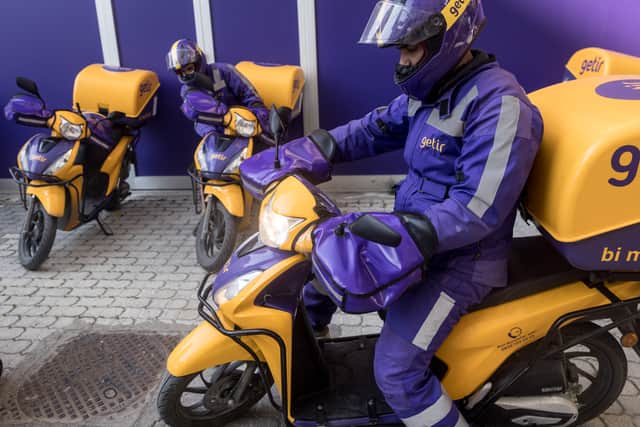The Getir moped stolen was similar to the motorbikes pictured