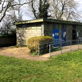 The old public toilets near Sea Walls off Circular Road on The Downs which are set to be demolished and replaced with a cafe.