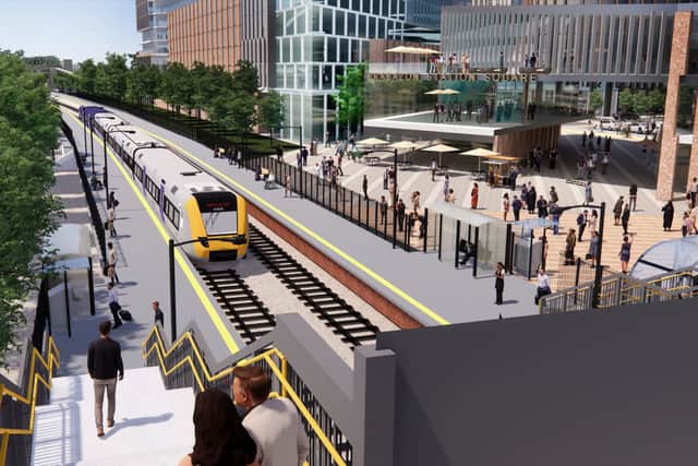 A train station would be built called North Filton to serve the development under the plans