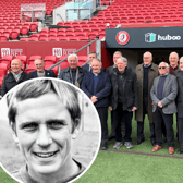 Ian Broomfield played from 1969-72, and returned to Ashton Gate recently as the club celebrated Stars of the 1960s. 