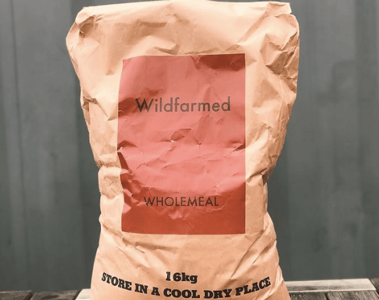 It’s all about using the best sourced produce, like this flour from Wildfarmed