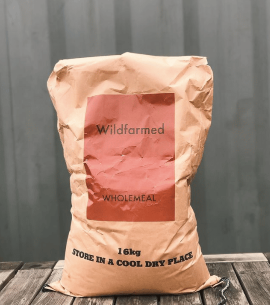 It’s all about using the best sourced produce, like this flour from Wildfarmed