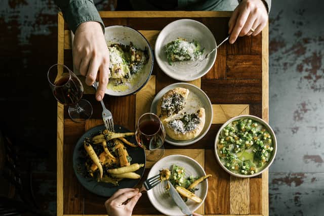 The food ethos is simple and focuses on veg-centric dishes with locally sourced and seasonal produce