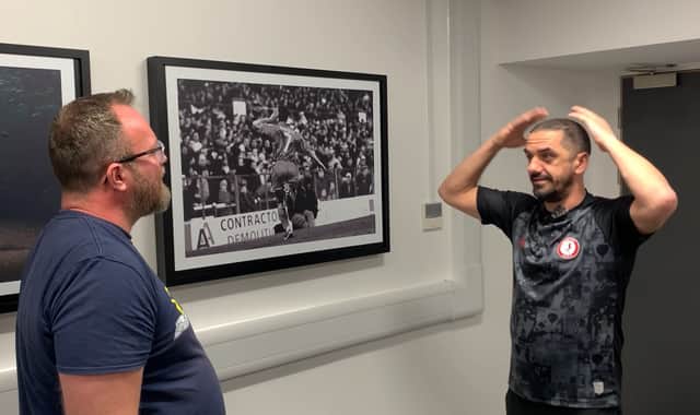 ‘Just tap your head’ - Scott Murray reveals the story behind his famous goal celebration against Cardiff City with Neil Maggs