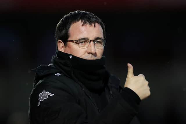 Gary Bowyer, manager of Salford City.