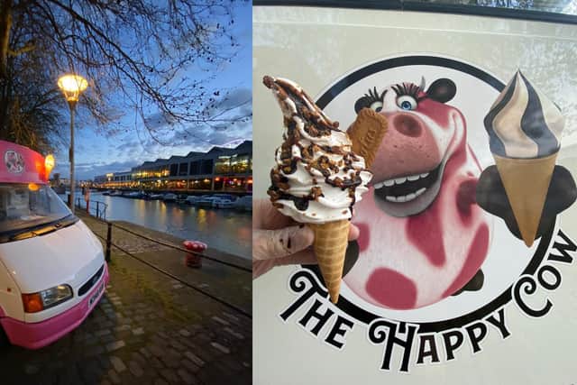 The UK’s first vegan ice-cream van has had a successful first month at Narrow Quay.
