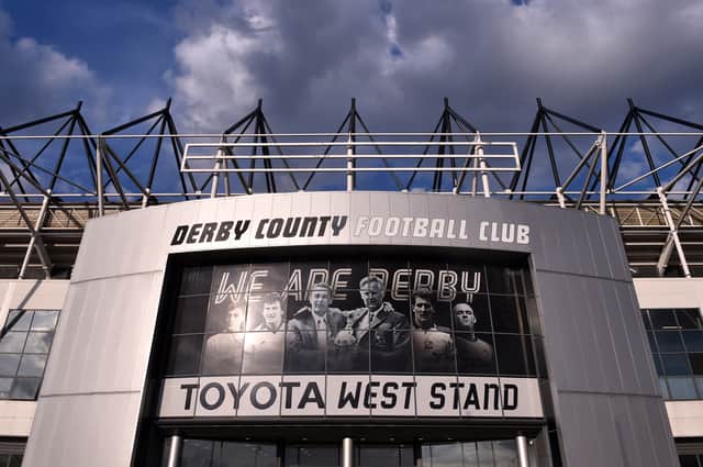 Bristol City are at Pride Park, a ground that has been difficult for away teams. (Photo by Nathan Stirk/Getty Images)